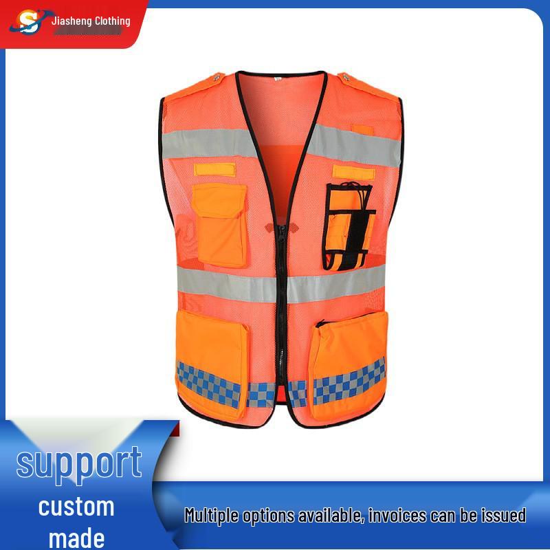 Светоотражающий жилет дорожной патрульной службы - Куртка для безопасности на дороге