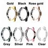 Anti Scratch Shockproof Electroplated Silicone Shell Holder Skin TPU Watch Case Protective Cover