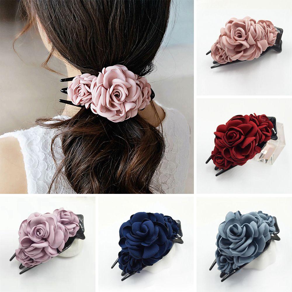 Hair Styling Hair Accessories Headwear Duckbill Hairclip Women Hair Claw Clips Ladies Barrettes