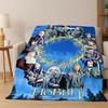 Movie L-Lord of The Rings H-Hobbit Flannel Blanket Soft Warm Blanket Throw Blanket for Bedroom Living Room Bed Picnic Gift Kid