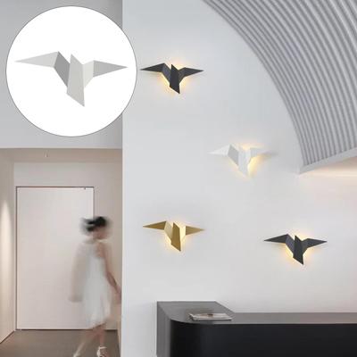 Светодиодный настенный светильник Flying Bird, бра, светильники для внутреннего освещения, современное настенное крепление