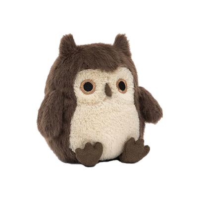 Jellycat Серия Птицы Коричневая Сова Милая Кукла Плюшевая Кукла Высота 11 см