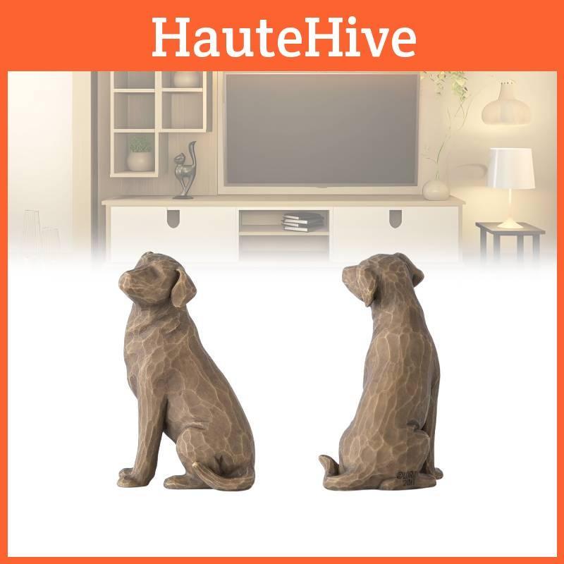 Willow Tree Люблю мою собаку Темная фигурка Смола Многоцветная Настольное украшение Игрушка