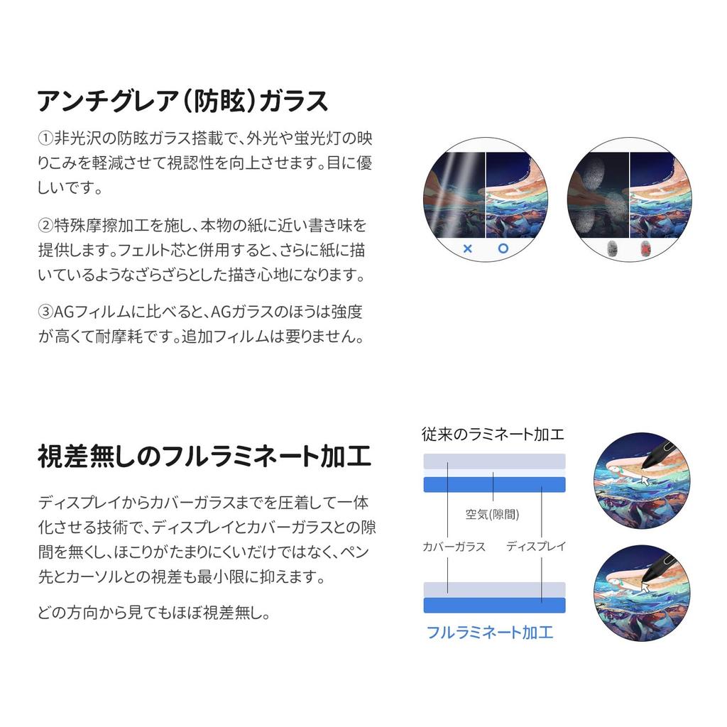 HUION Liquid Tab Kamvas Pro13 LCD Pen Tablet Широкая цветовая гамма Недавно улучшенная ручка PW517 8192 уровня чувствительности к нажатию Определение наклона Подходит для использования с