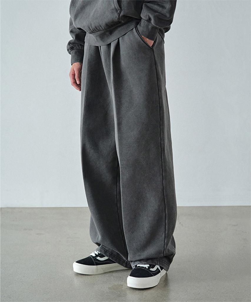 COSTUME O’CLOCK Wide One-Pleat Sweatpants 8 Color Coospt207