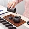 Purple Clay Kung Fu Tea Set (1 Pot, 6 Cups, Tea Caddy)