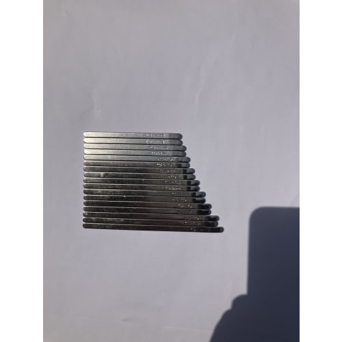 17-note Kalimba Keys, Replacement Metal Keys with Stamping, Pack of 17, Value Pack