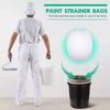 5 шт. Верхний сетчатый фильтр для краски, сетчатый фильтр-мешок из дакрона, удобные мешки для сита для краски
