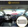 Dasbecan Gray Left Driver Side Sun Visor Compatible With Nissan Altima 2013 2014 2015 2016 2017 2018 With Mirror And Vanity Light Without Sunroof