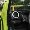 ABS Car Air Conditioning Vent Outlet Decoration Ring Cover Stickers Frame For Suzuki Jimny  Up Car Interior