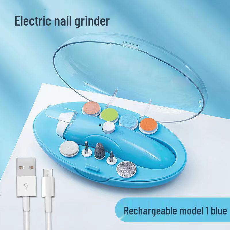 Popular Silent Baby Nail Grinder - Multifunctional Electric Trimmer & Care Set for Infants