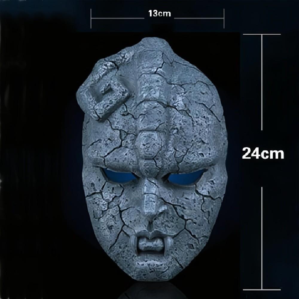 Jojo Bizarre Adventure Stone Mask Halloween Costume Mask Resin Character Prop For Party And Cosplay