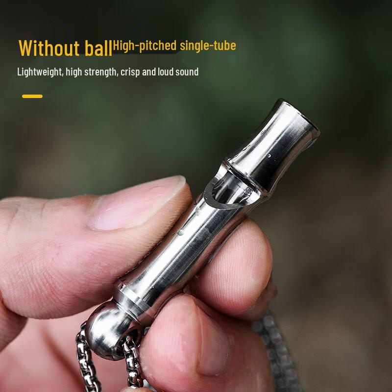 Titanium Alloy Outdoor Survival Whistle