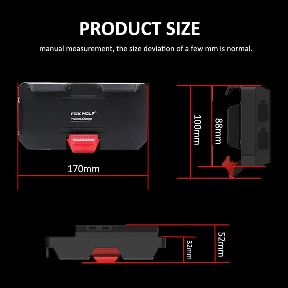 Для BMW R1250GS ADV беспроводной зарядный кронштейн для мобильного телефона с навигацией F900GS R1250 GS мотоцикл беспроводная зарядка R1200GS ADV