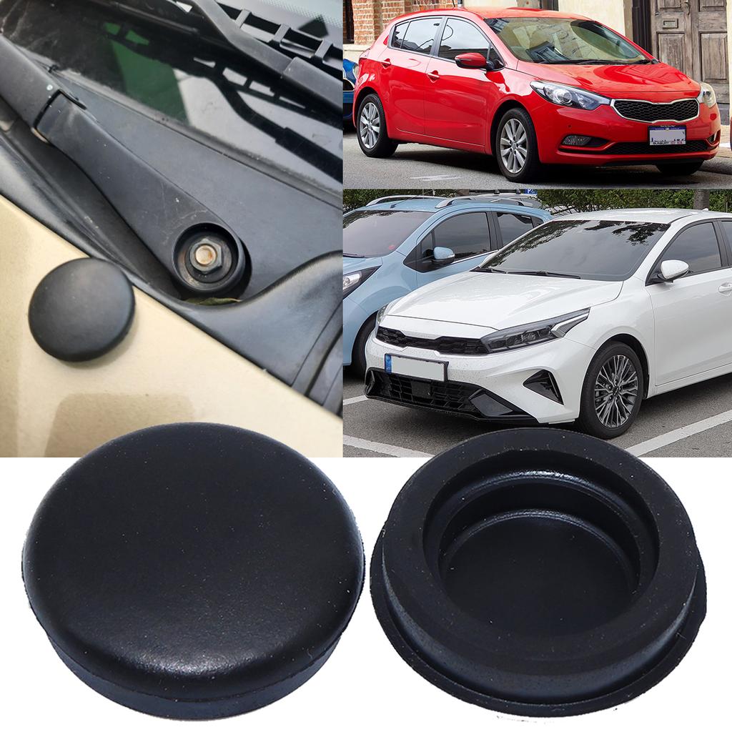 1X Windshield Arm Cap For Kia Forte Cerato Koup K3 Front Wiper Nut Cover Bolt Anti-rust Protector Case Replacement Part 09 -2020