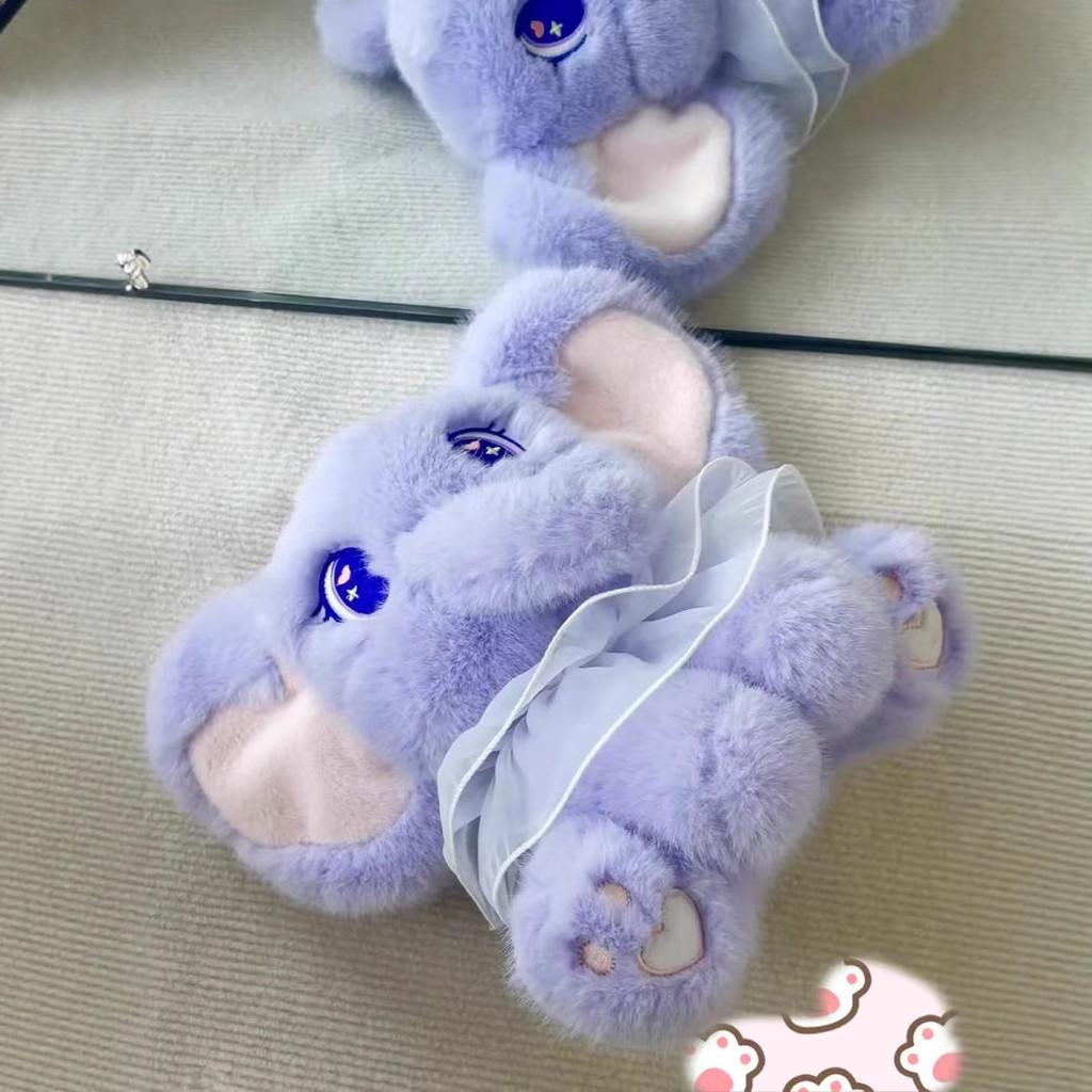 Plush Elephant Toy Soft Stuffed With Pp Cotton Filling For Kids Birthday Gift