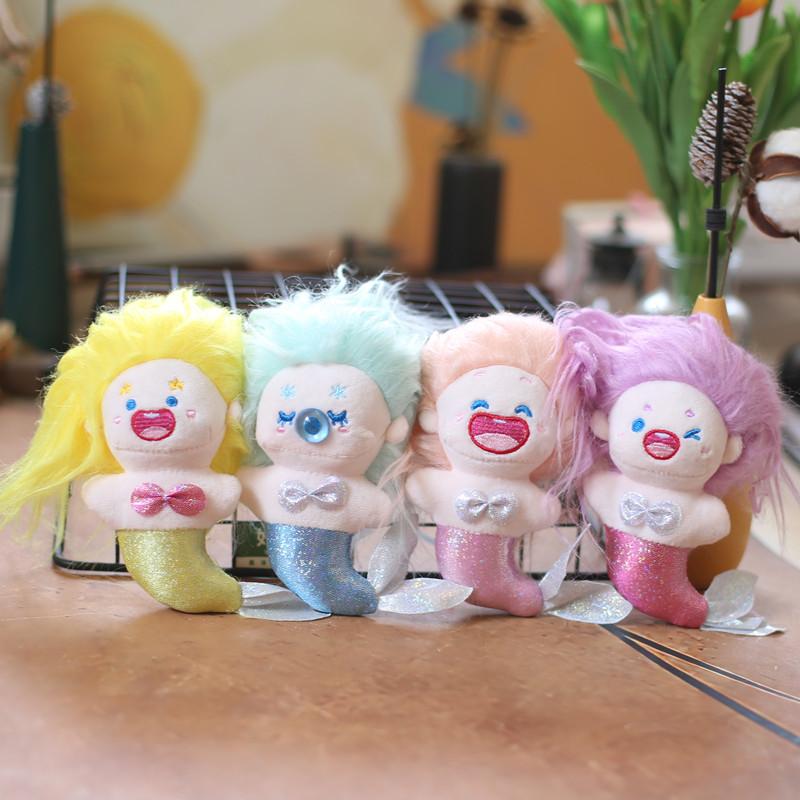 Cute Cute Cotton Doll Small Pendant Plush Toy Doll Bag Hanging Decoration Keychain Doll