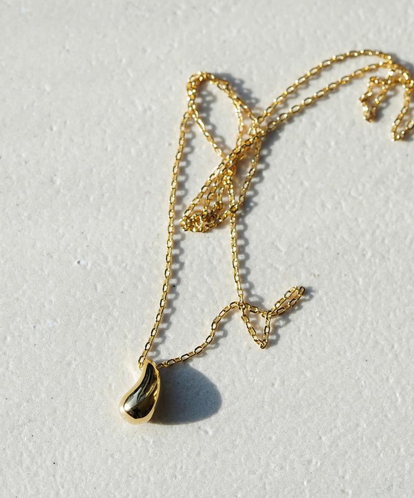 Серебряное ожерелье Alleun из серебра 925 пробы с цепочкой в форме слезы