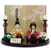 Хина Кимэкоми Полный набор с дисплеем Круглый Складной и Кукла, Кукла, Котохоки, Котонэ, Подставка, Поднос, Ширма, Аксессуары, Черный, KTH-3202C-S3
