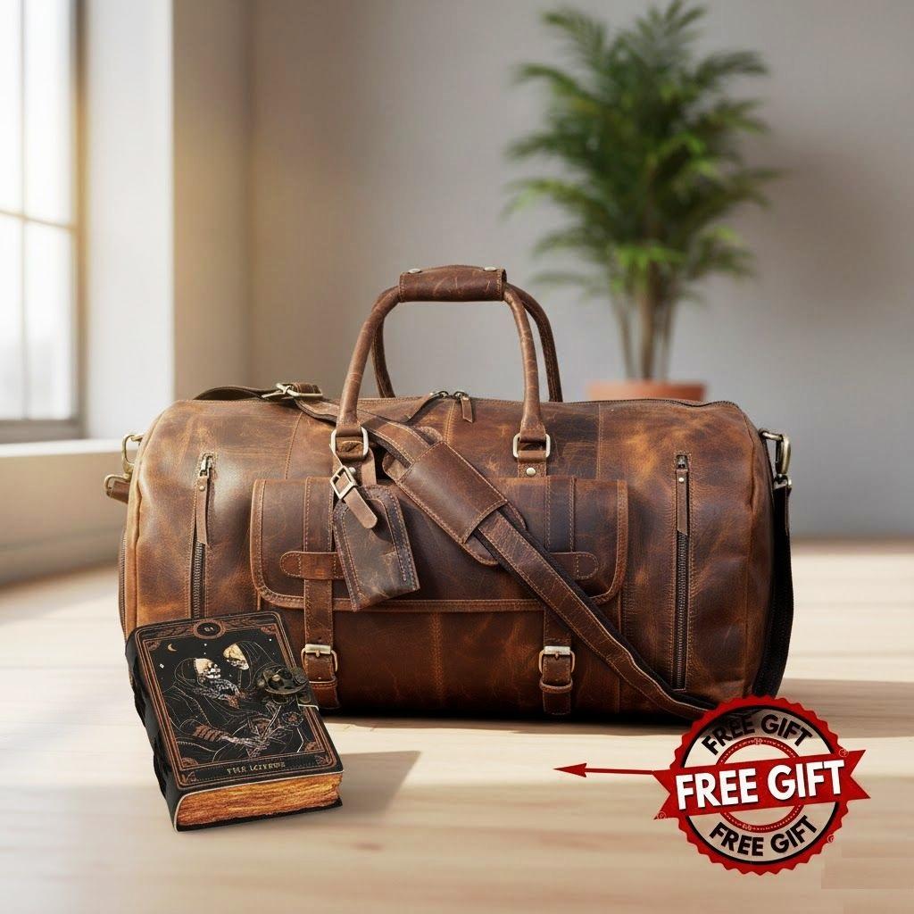 Кожаная спортивная сумка, мужская спортивная сумка, кожаная дорожная сумка для отпуска ручной работы, дорожная сумка, ночная сумка, кожаная дорожная сумка, подарок жениху
