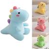 1Pc Cartoon Soft Plush Animal Cute Plush Dinosaur Keychain Doll Toy