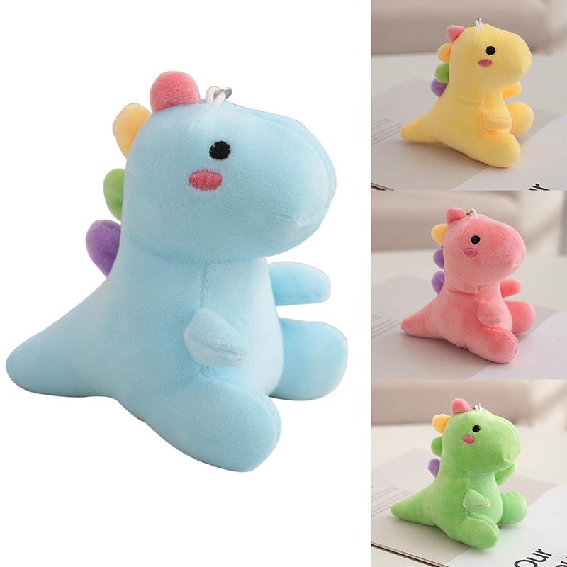 1 шт. мультяшный мягкий плюшевый зверек милый плюшевый динозавр брелок кукла игрушка