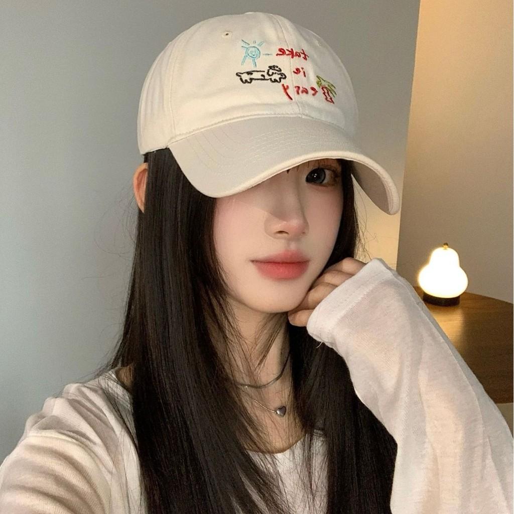 Summer Cotton Duckbill Cap With Embroidered Design For Adults Suitable For Any Occasion