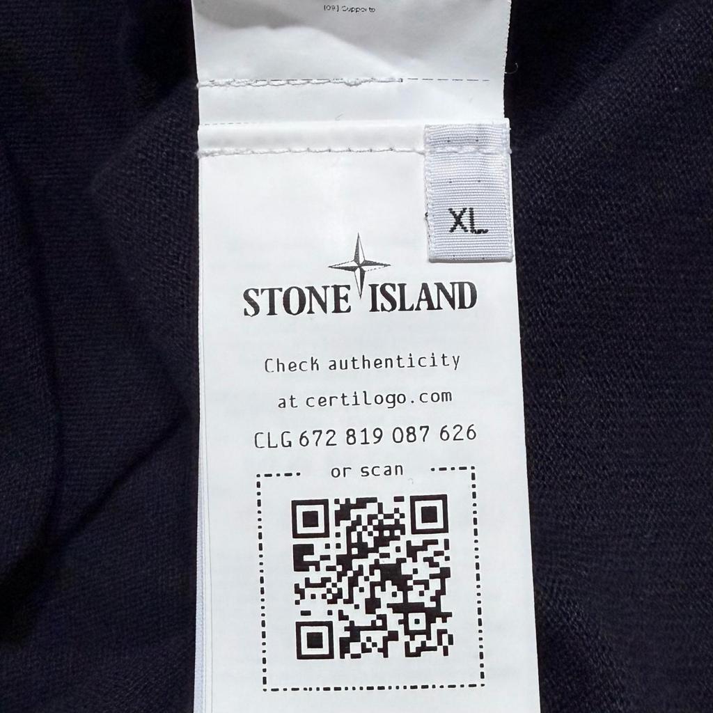 STONE ISLAND Легкий трикотаж Черный Мужской Размер XL Модель 801553289
