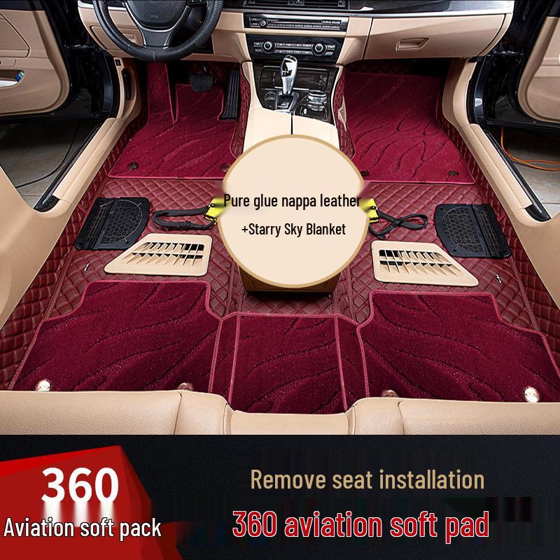 SIDI 360° Aviation Floor Mats - Soft Install, Seat Removal Required