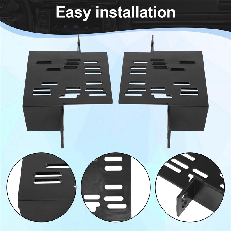 Накладка на 2DIN автомобильную магнитолу для Hyundai Starex/H1 DVD Stereo Frame Plate Adapter Mounting Dash Installation Bezel Trim Kit-A87Q