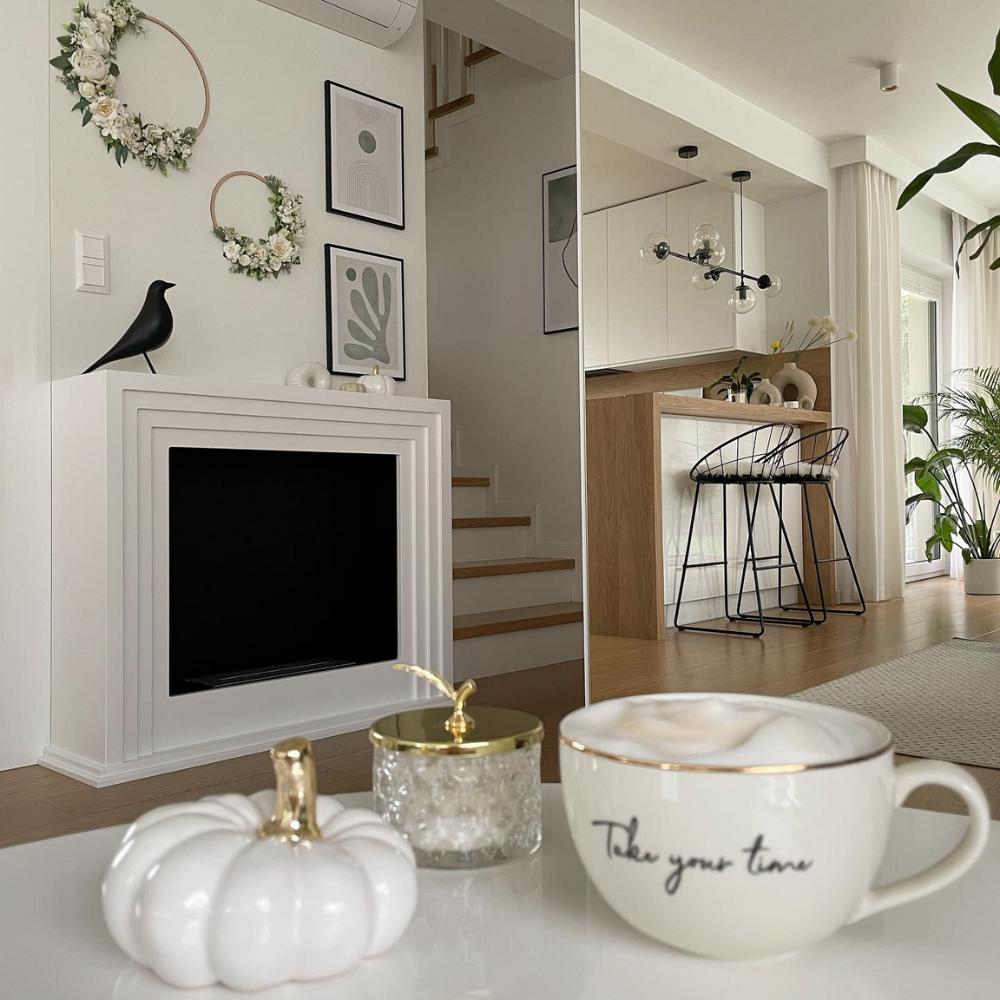 Portal Bioethanol fireplace QUAERERE TÜV white