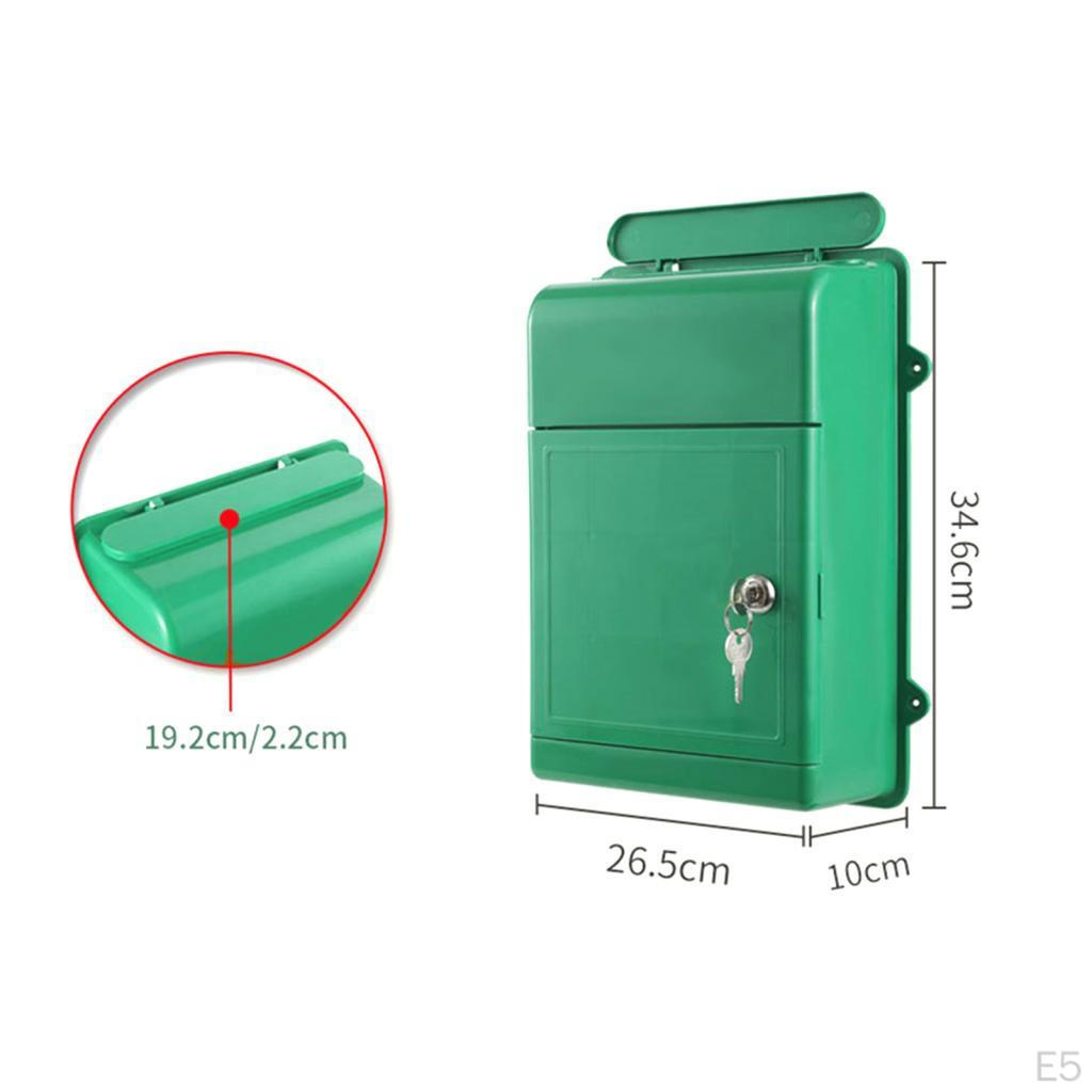 Современный настенный почтовый ящик с усовершенствованной функцией блокировки