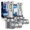 Самые маленькие в светодиодных фарах SUPAREE HB3 9005 для проверки высоких транспортных средств и светодиодных противотуманных фарах HB4 9006 Меньше, чем светодиоды для DC 12V Двойное тепло Длинные и