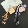 Korean Style Braided Rope Bag Charm Lovely Y2k Bag Pendant Bag Charms Keychain  Purse Accessories