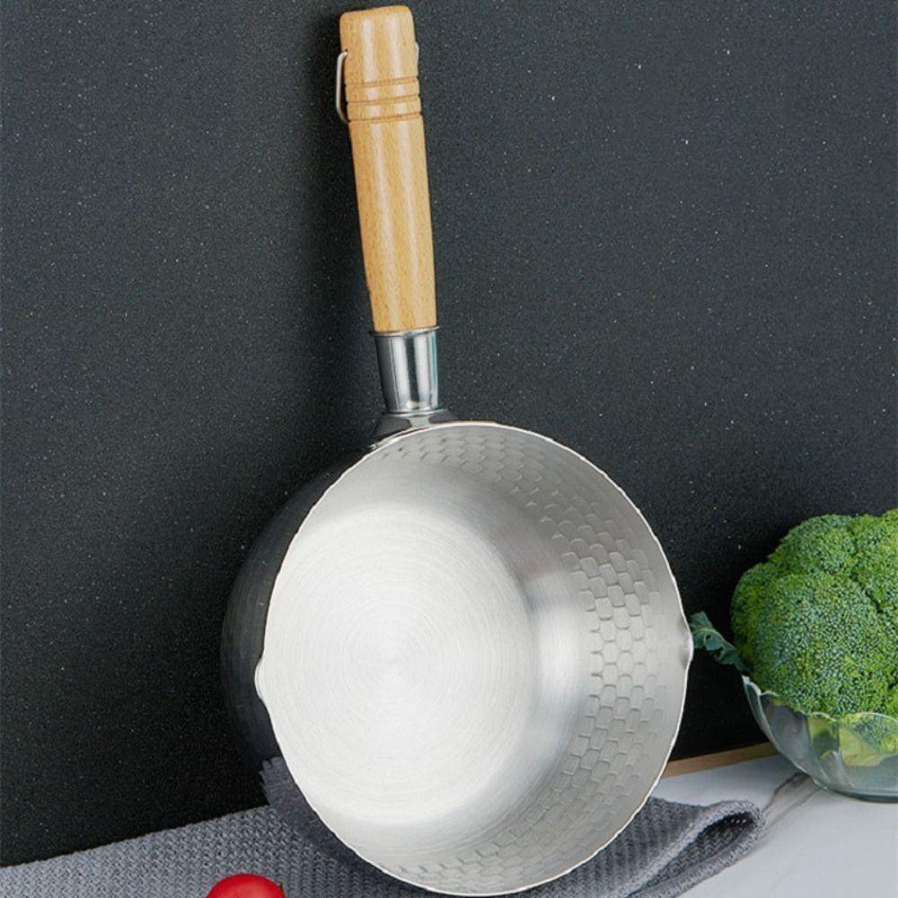 Японский молочник из нержавеющей стали, антипригарная кастрюля для супа, кухонная утварь, соусник, для лапши