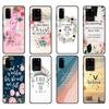 Черный чехол из ТПУ для Samsung Galaxy S20/S20 PLUS/S20 ultra/S20+/S20FE задняя крышка калибра Библия цитаты