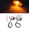 Universal Motorcycle Turn Signal Lights LED Flasher Indicator Amber Motorbike Blinker Lamp for Harley Cafe Racer Accessories