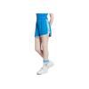 adidas Полосатый принт прямые шорты женские шорты синие IB5798