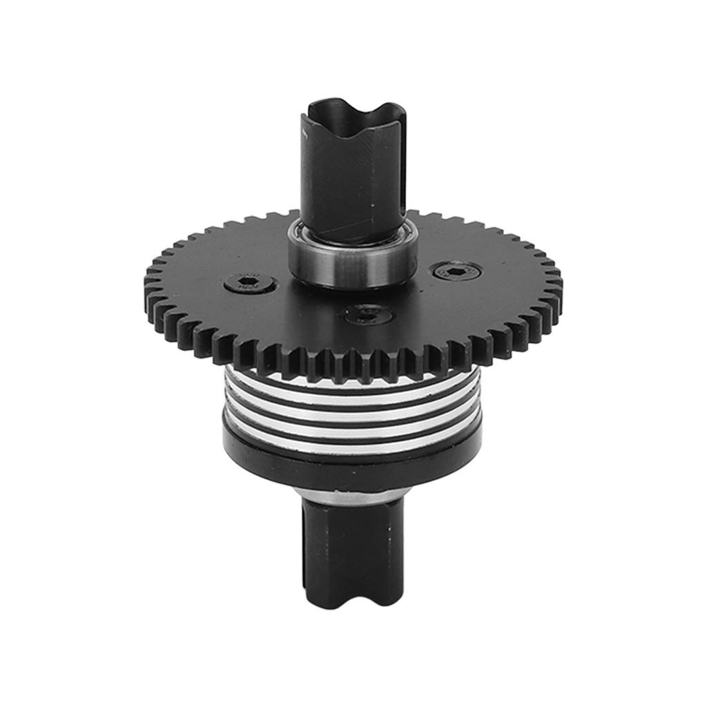Aluminum Alloy 50T Center Differential Gear Set for ZD Racing 1 7 DBX‑07 EX‑07 RC Car Black