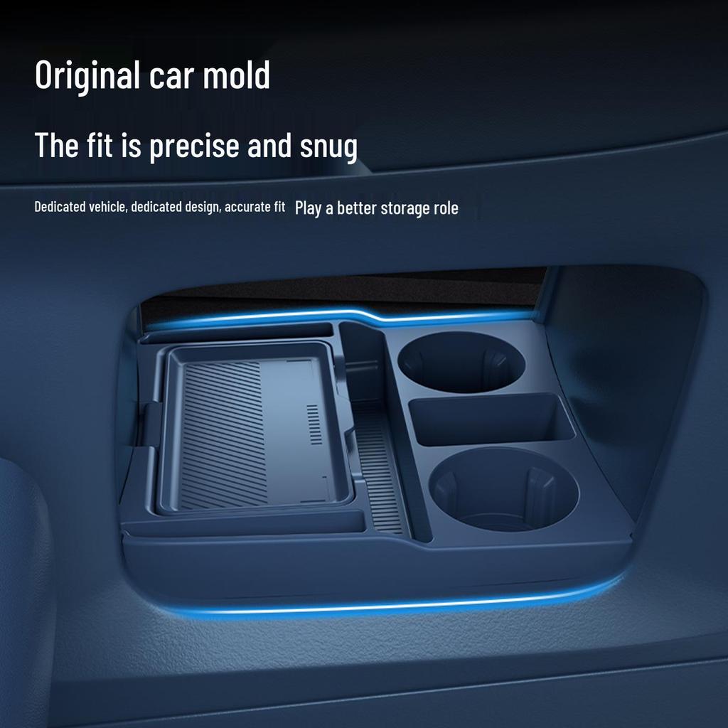 Lantu Zhiyin Center Console Storage Box Organizer: 25 Model Car Interior Accessory