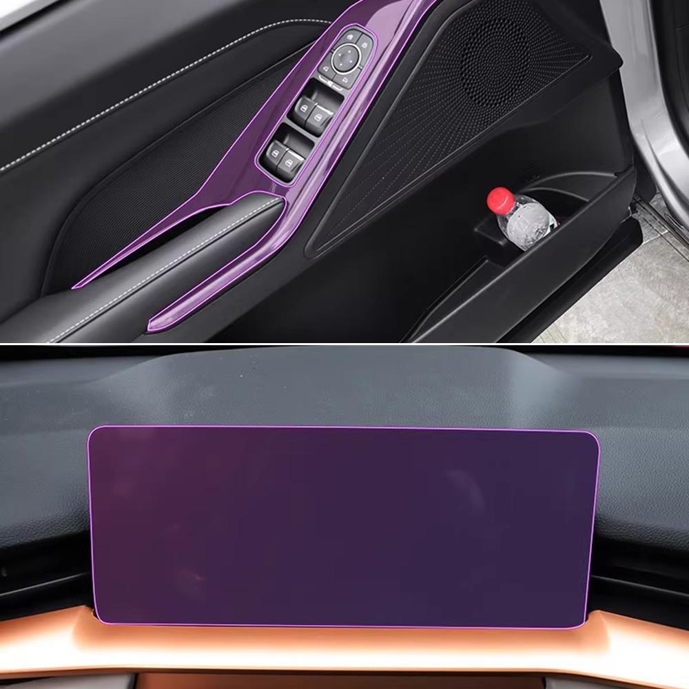 Прозрачная TPU пленка для автомобиля, вырезанная по форме, для Haval H6 3-го поколения 2025-2025, центральная консоль, навигация, приборная панель, панель переключения передач, PPF покрытие