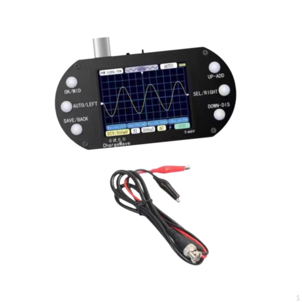 Цифровой осциллограф 2,5 МГц для тестирования электронных компонентов и проектов «сделай сам»