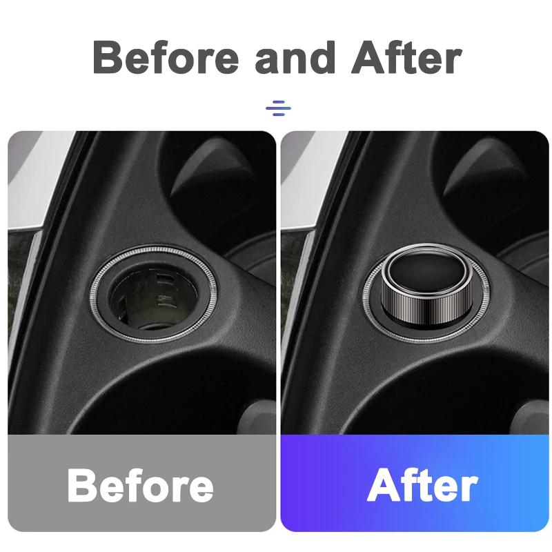 Hot 2025 Car Cigarette Lighter Dust Cover Dustproof Decoration Protection Cap For BMW X3 X5 E53 F10 F11 F20 F01 F30 G01 G11 G20