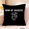 SSons OOf AAnarchy TV Office Cushion Pillowcase Car Cushion CoverXCM Lumbar Pillowcase Sofa Pillowcover