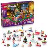 Адвент-календарь LEGO Friends 2025 - Игрушка, Подарок на День Рождения, Строительные Блоки, Развивающая Игрушка для Девочек и Мальчиков, Возраст 6, 7, 8, 9, Транспортные Средства, Машинки, Мини