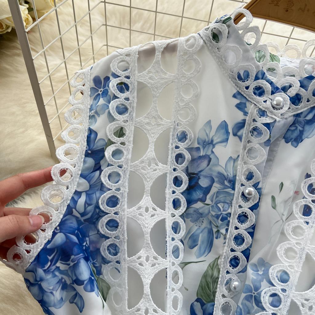 Летние женские элегантные без рукавов с вышивкой, кружевом, лоскутным принтом, свободные вечерние платья большого размера