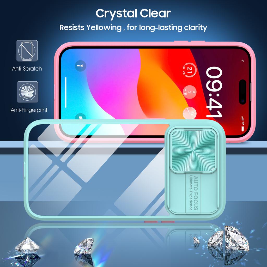 Защитный акриловый чехол для камеры для iPhone 15 Pro Max 14 Plus 13 12 11 Pro X XR Xs Max 7 8 Plus SE2 SE3 SE 2020 2022 Прозрачная задняя крышка