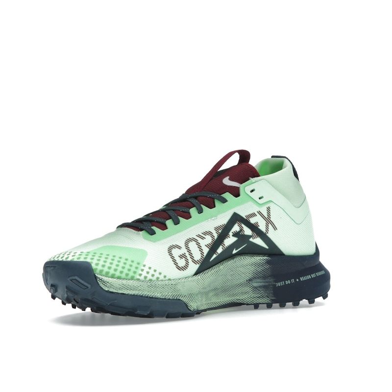 Nike React Pegasus Trail 4 GORE-TEX Vapor Green Dark Team Red Men Sneakers Thunder-Blue Light-Armory-Blue DJ7926-303