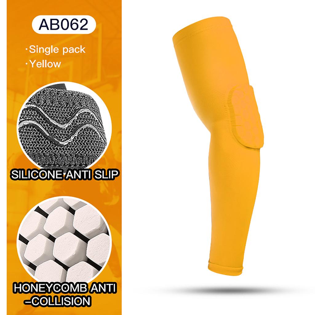 1 шт. Спортивная защита локтя Сотовая противоударная защита от давления Рукав для руки Баскетбол Велоспорт Фитнес Защитное снаряжение
