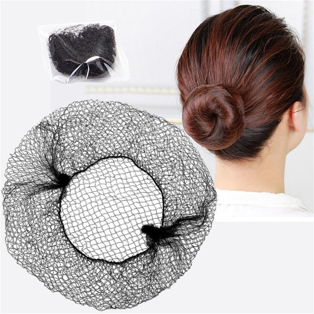 Reusable Hair Elastic Edge Mesh For Women, Girls, Ballet Bun